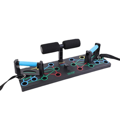 Multifunction Push Up Board with Resistance Bands for Full Body Training