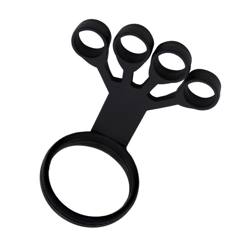 Silicone Finger Strength Trainer – Hand Grip & Wrist Exercise Resistance Band for Finger Training