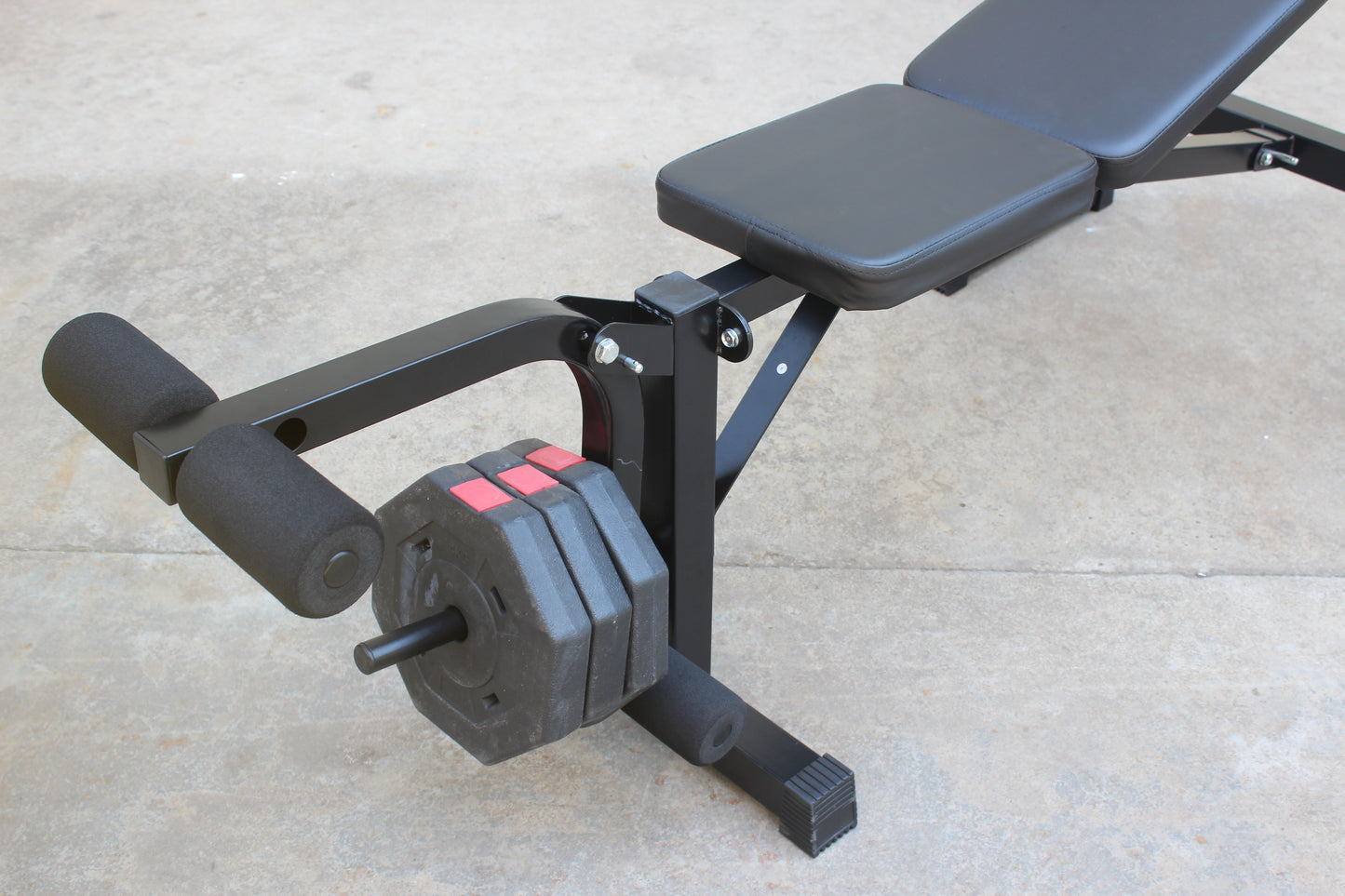 Adjustable Olympic Weight Bench & Squat Rack for Home Gym Workouts
