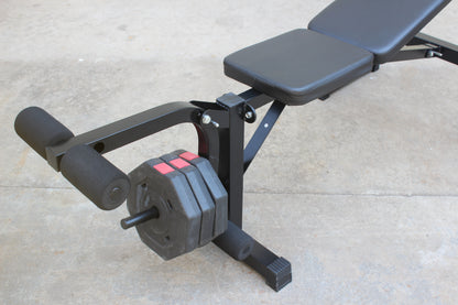 Adjustable Olympic Weight Bench & Squat Rack for Home Gym Workouts